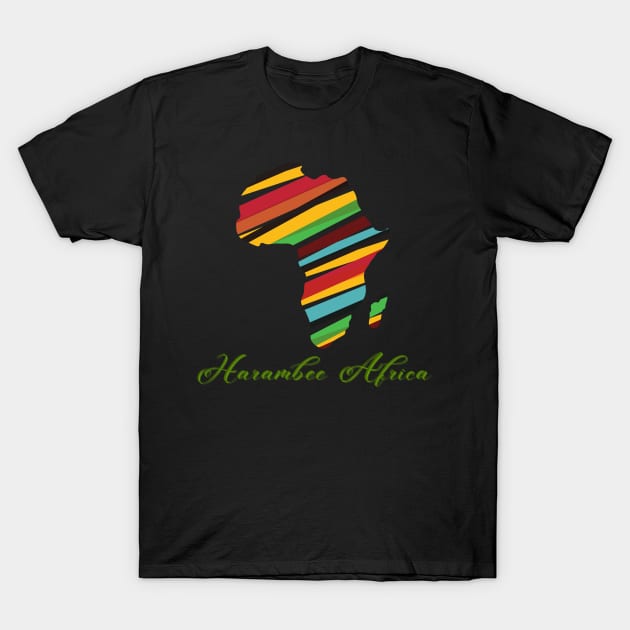 African Tshirt T-Shirt by Abelfashion